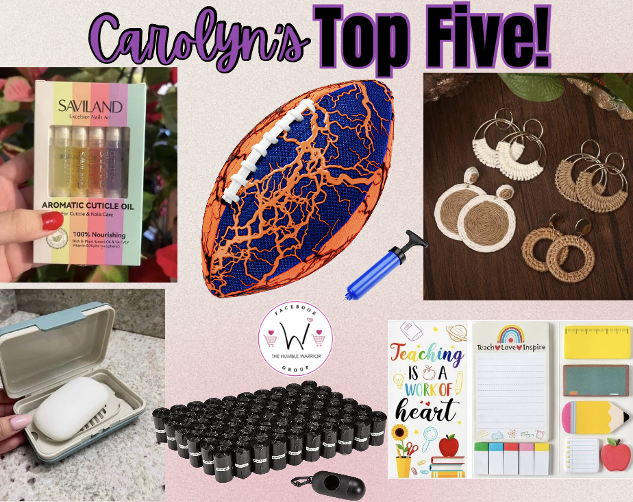 Carolyn’s Top Five!